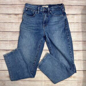 Madewell The Perfect Vintage Jean Women's Size 27 Medium Wash High Rise Straight